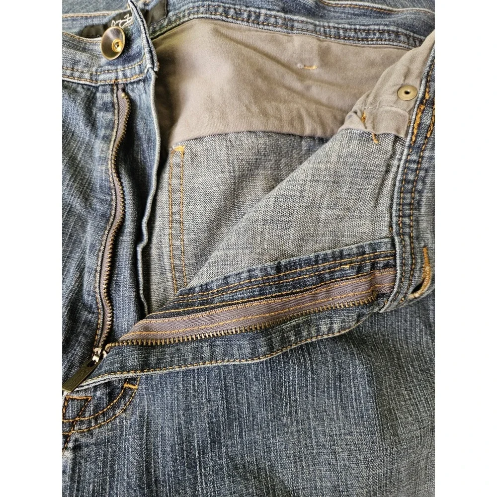 VTG Sean John Jeans 40 Blue Baggy Wide Leg Hip Hop Rap Skater Hammer Loop Y2K